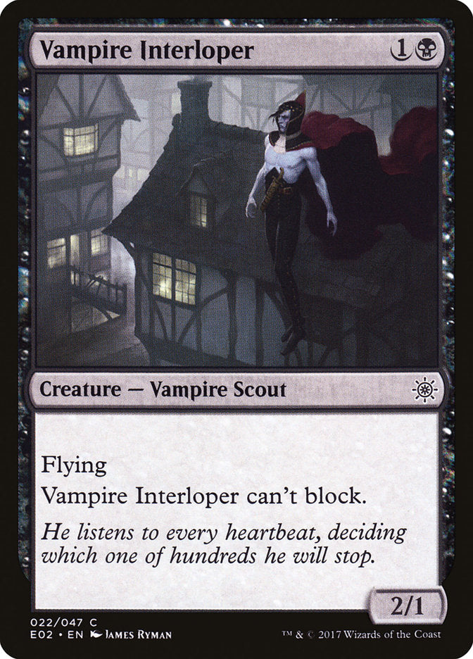 Vampire Interloper [Explorers of Ixalan] | Total Play