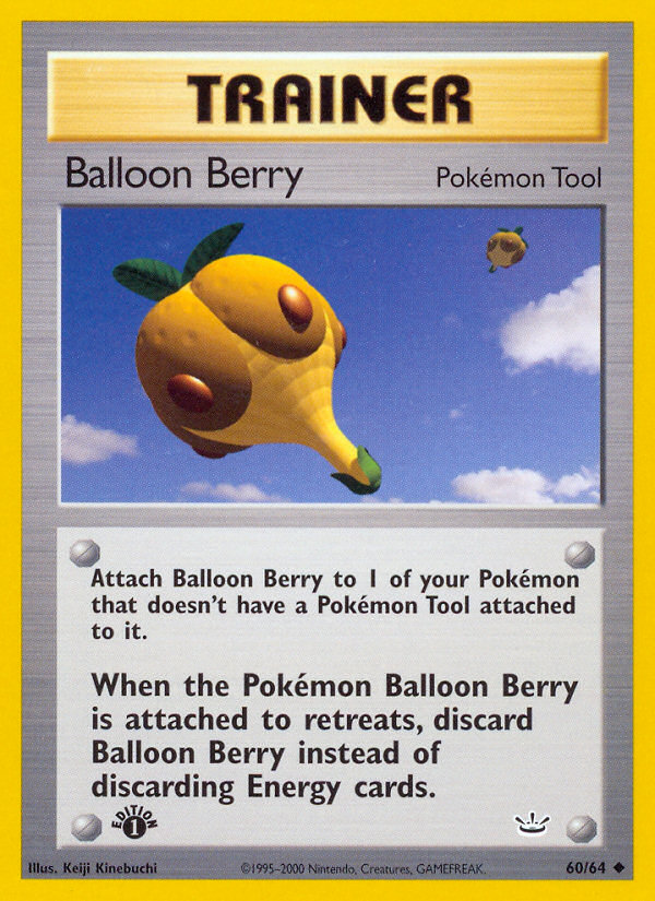 Balloon Berry (60/64) [Neo Revelation 1st Edition] | Total Play