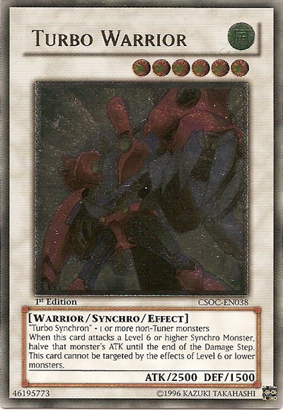 Turbo Warrior (UTR) [CSOC-EN038] Ultimate Rare | Total Play