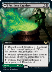 Pestilent Cauldron // Restorative Burst (Extended Art) [Strixhaven: School of Mages] | Total Play