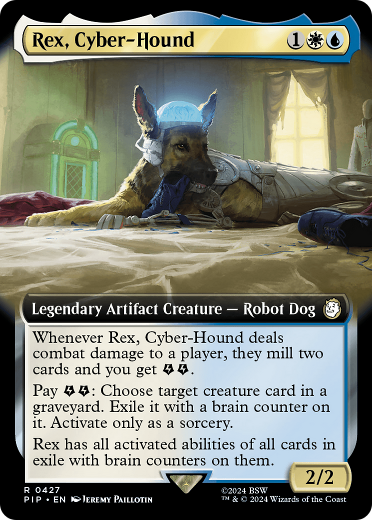 Rex, Cyber-Hound (Extended Art) [Fallout] | Total Play