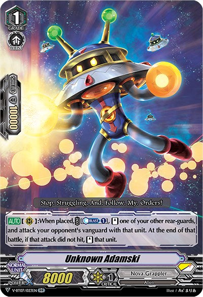 Unknown Adamski (V-BT07/023EN) [Infinideity Cradle] | Total Play
