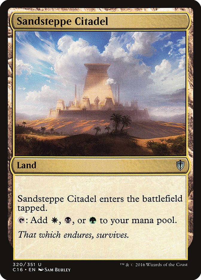 Sandsteppe Citadel [Commander 2016] | Total Play