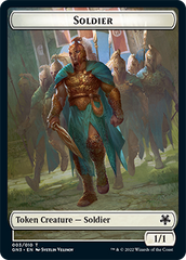 Soldier // Drake Double-Sided Token [Game Night: Free-for-All Tokens] | Total Play