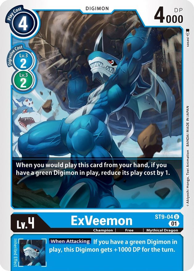 ExVeemon [ST9-04] [Starter Deck: Ultimate Ancient Dragon] | Total Play