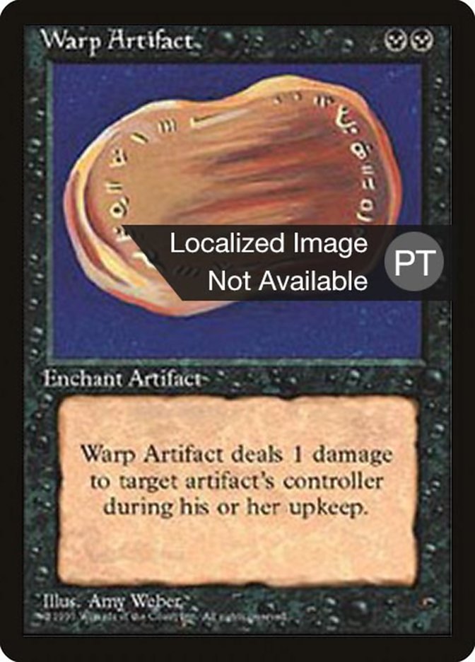 Warp Artifact [Fourth Edition (Foreign Black Border)] | Total Play