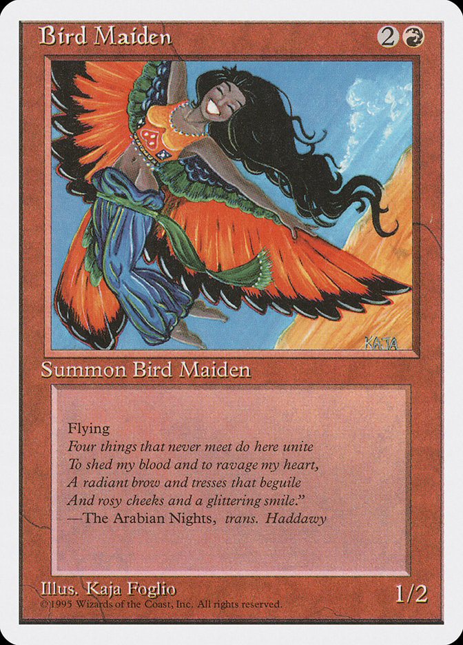 Bird Maiden [Fourth Edition] | Total Play