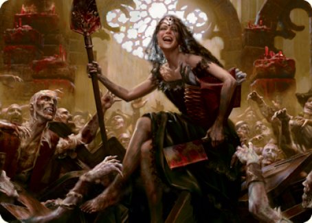 Gisa, Glorious Resurrector Art Card [Innistrad: Midnight Hunt Art Series] | Total Play