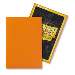 Dragon Shield: Japanese Size 60ct Sleeves - Orange (Matte) | Total Play