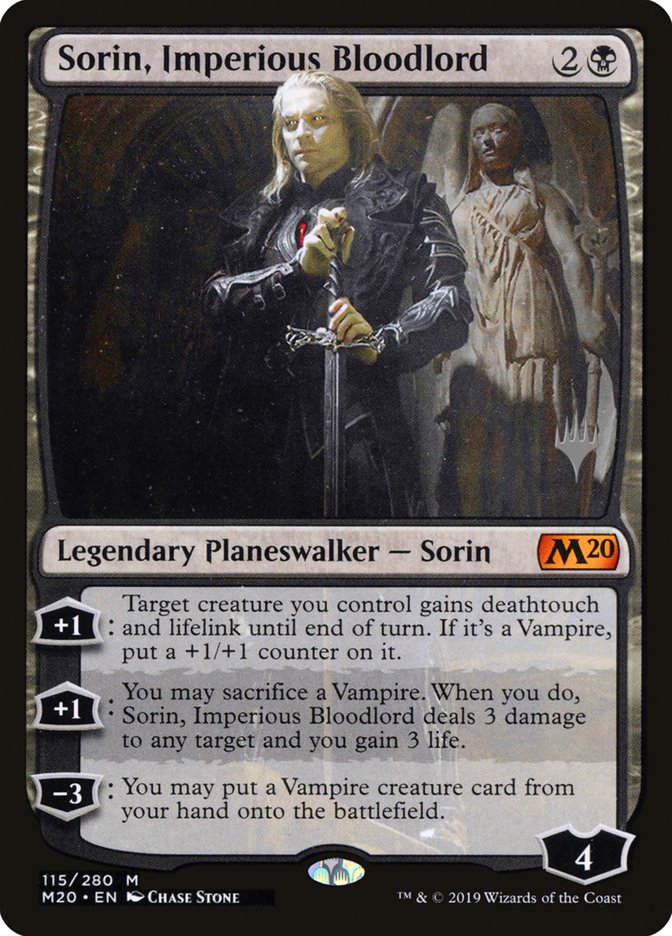 Sorin, Imperious Bloodlord (Promo Pack) [Core Set 2020 Promos] | Total Play