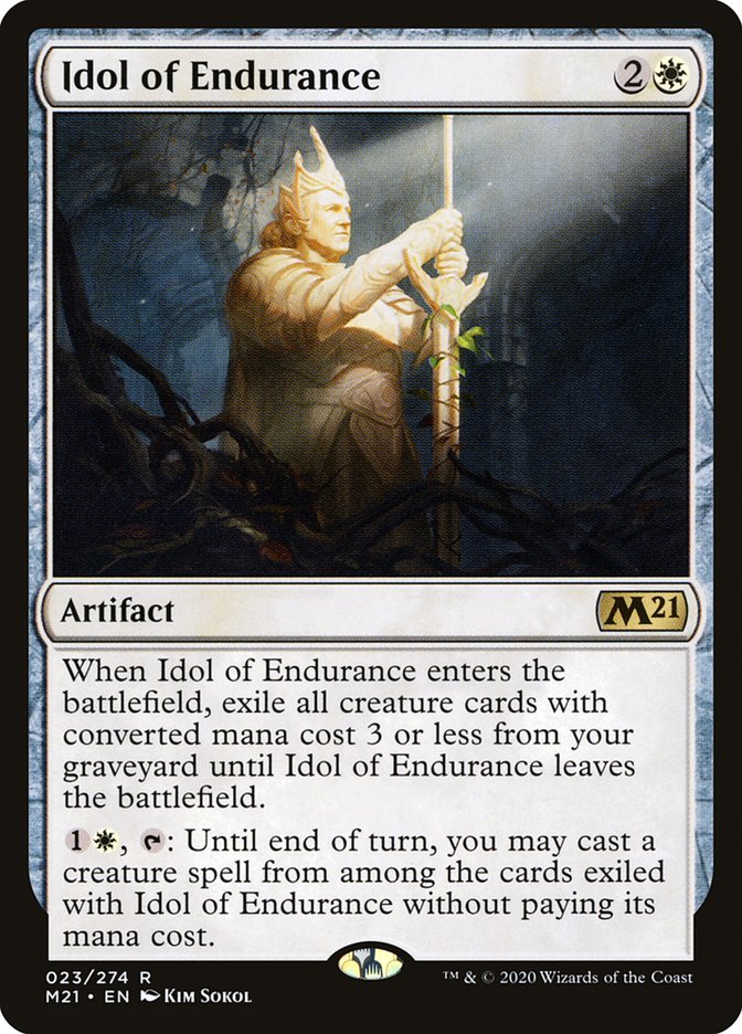 Idol of Endurance [Core Set 2021] | Total Play