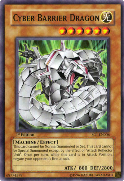 Cyber Barrier Dragon [SOI-EN006] Super Rare | Total Play