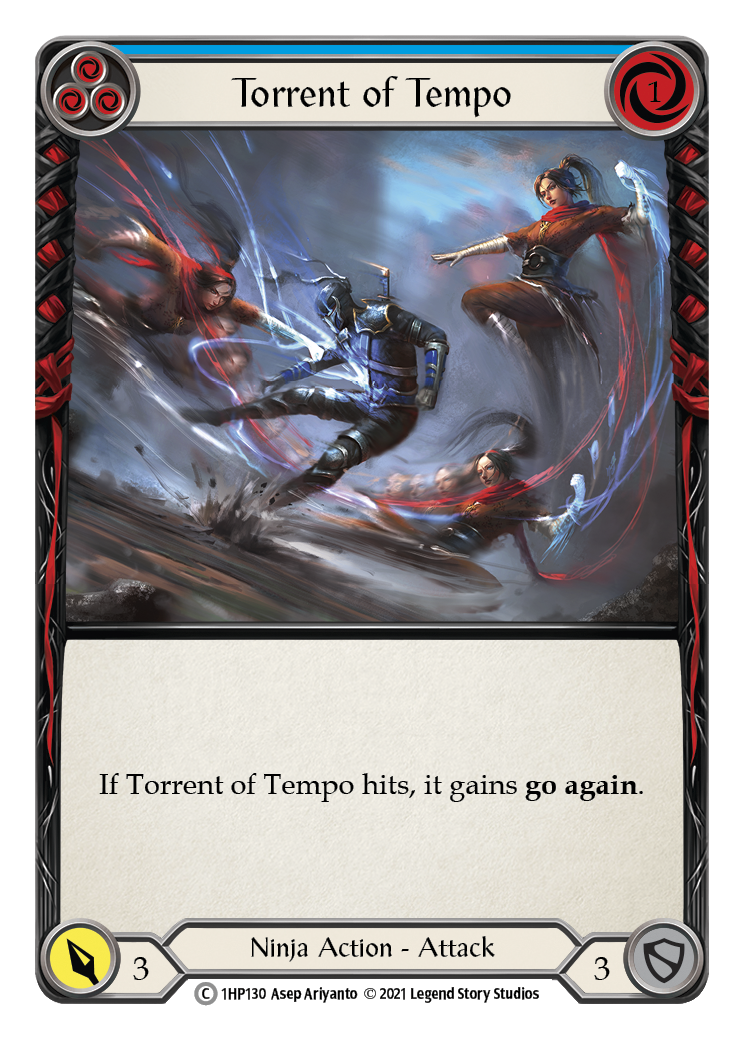 Torrent of Tempo (Blue) [1HP130] (History Pack 1) | Total Play