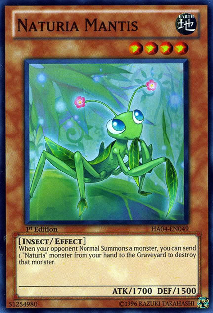 Naturia Mantis [HA04-EN049] Super Rare | Total Play