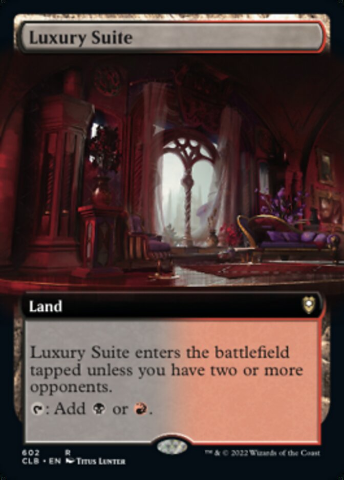 Luxury Suite (Extended Art) [Commander Legends: Battle for Baldur's Gate] | Total Play