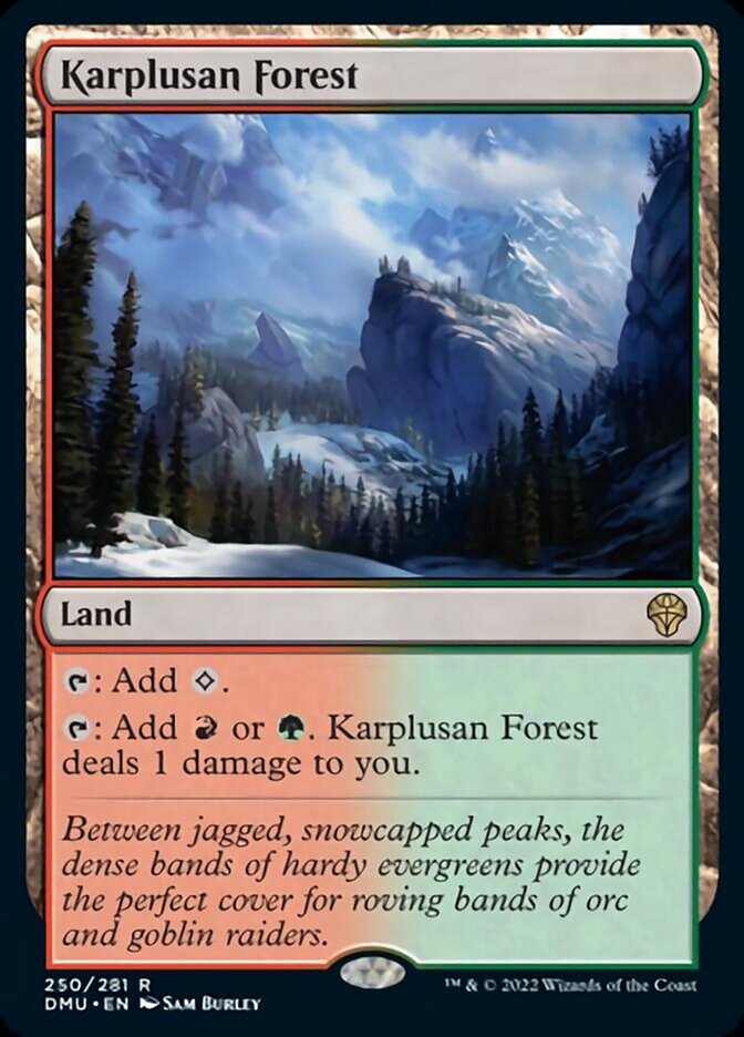 Karplusan Forest [Dominaria United] | Total Play