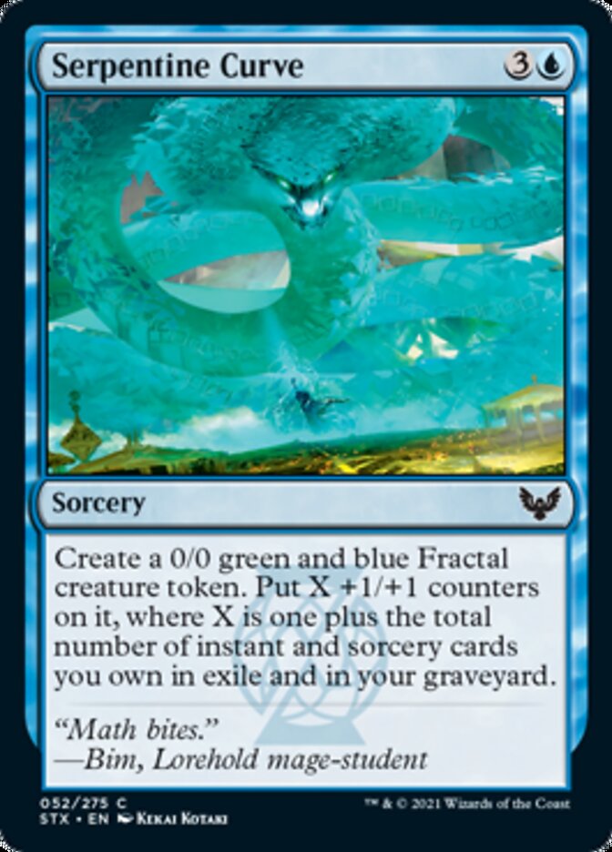 Serpentine Curve [Strixhaven: School of Mages] | Total Play