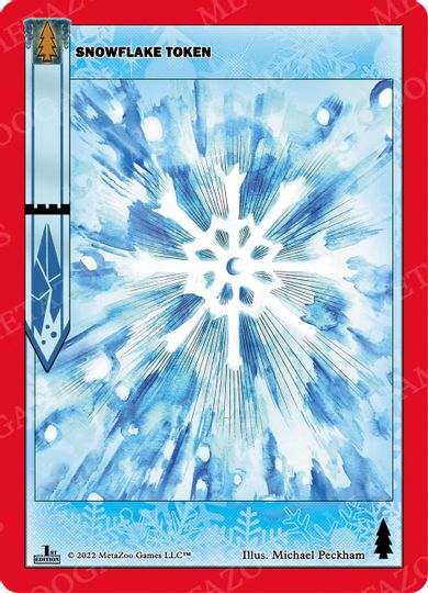 Snowflake Token [Cryptid Nation: Wilderness] | Total Play