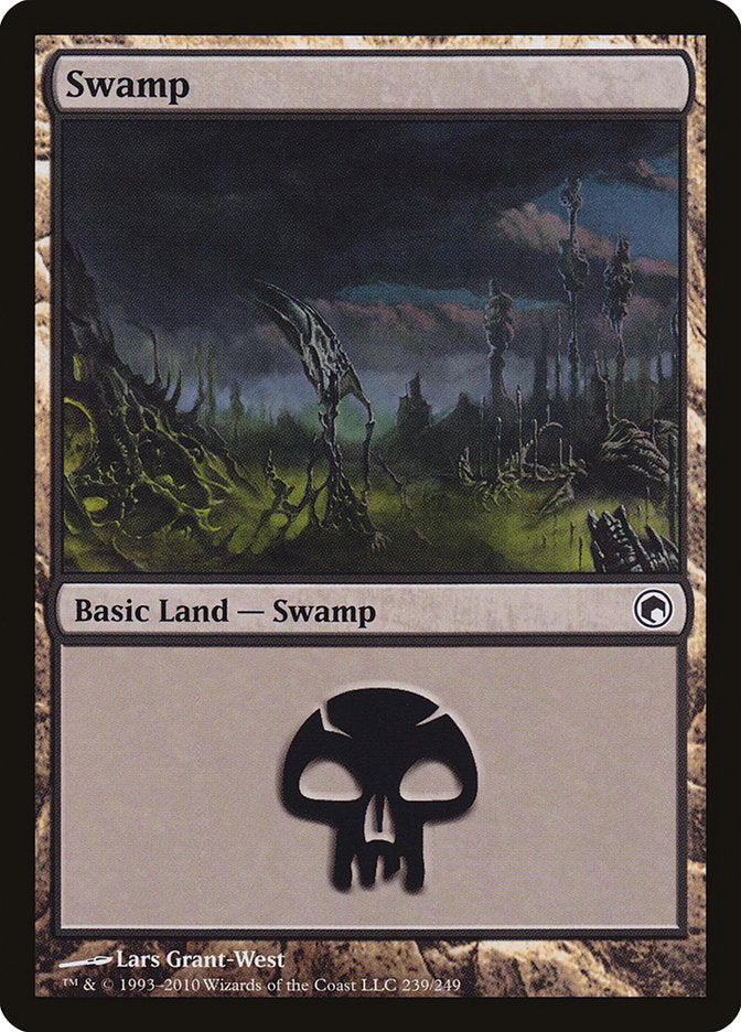 Swamp (239) [Scars of Mirrodin] | Total Play