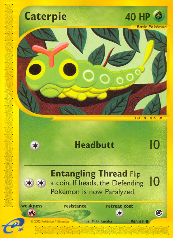 Caterpie (96/165) [Expedition: Base Set] | Total Play