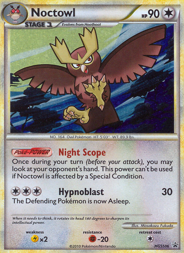 Noctowl (HGSS06) [HeartGold & SoulSilver: Black Star Promos] | Total Play