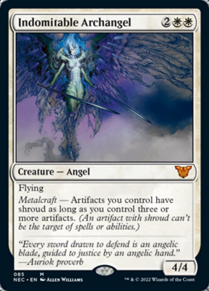 Indomitable Archangel [Kamigawa: Neon Dynasty Commander] | Total Play