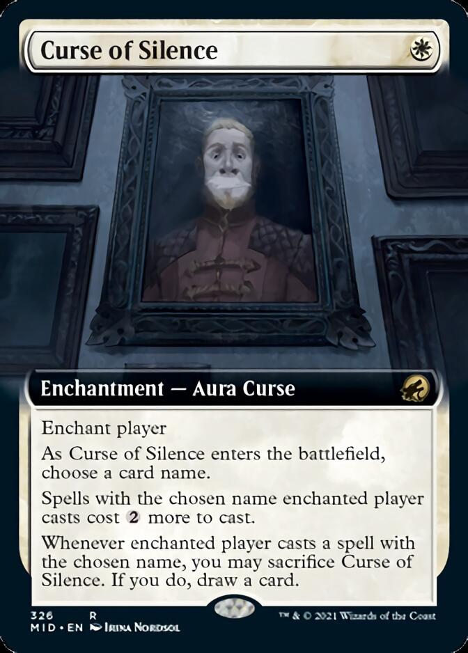 Curse of Silence (Extended Art) [Innistrad: Midnight Hunt] | Total Play