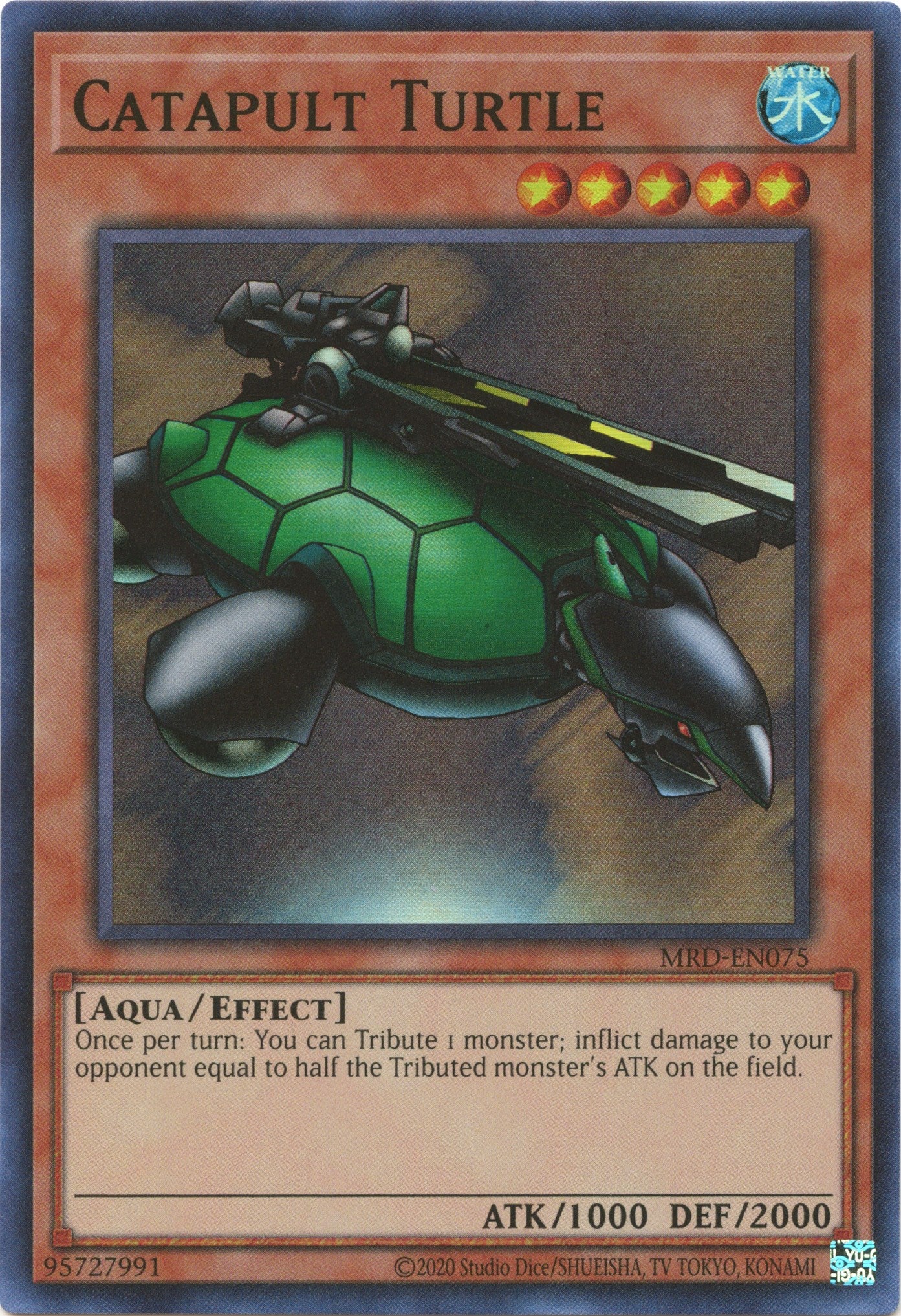 Catapult Turtle (25th Anniversary) [MRD-EN075] Super Rare | Total Play