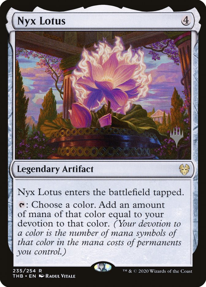 Nyx Lotus (Promo Pack) [Theros Beyond Death Promos] | Total Play