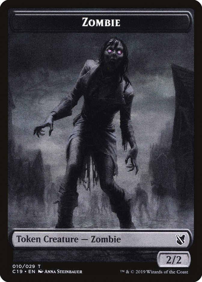 Zombie Token (010/029) [Commander 2019 Tokens] | Total Play