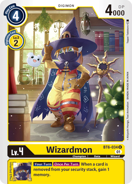 Wizardmon [BT6-034] [Double Diamond] | Total Play