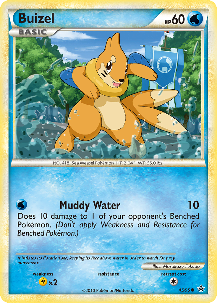Buizel (45/95) [HeartGold & SoulSilver: Unleashed] | Total Play