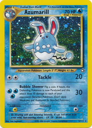 Azumarill (2/111) [Neo Genesis Unlimited] | Total Play