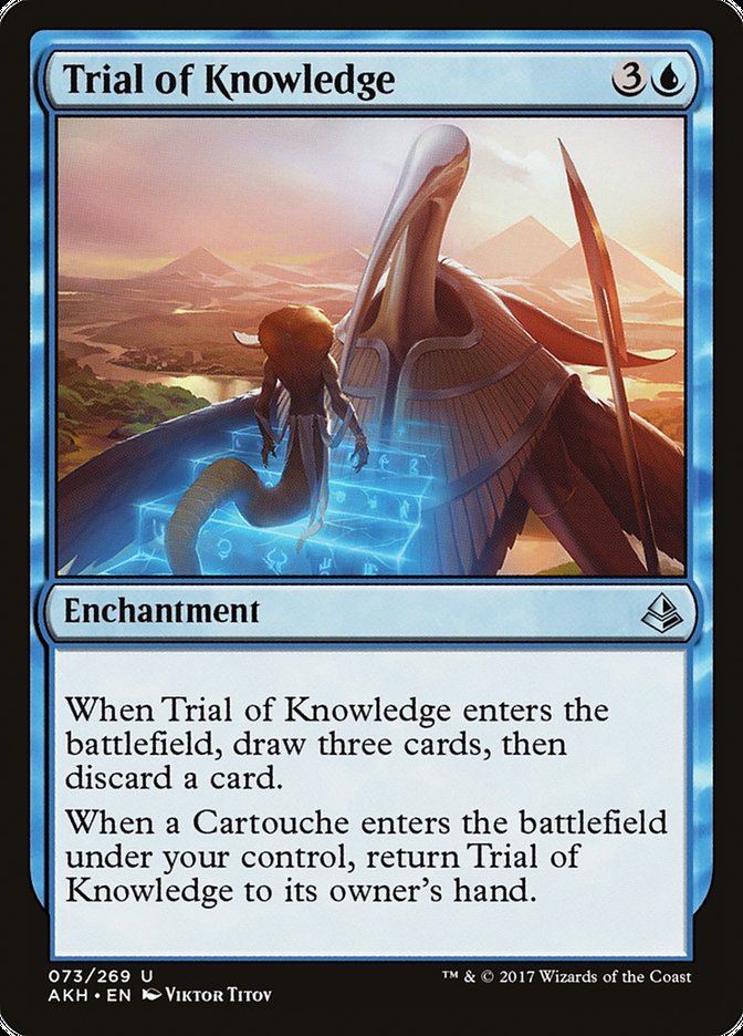 Trial of Knowledge [Amonkhet] | Total Play