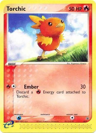 Torchic (017) (Non-Holo) [Nintendo: Black Star Promos] | Total Play