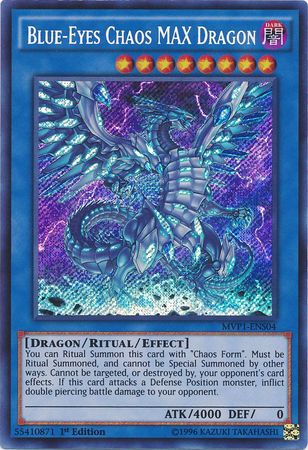 Blue-Eyes Chaos MAX Dragon [MVP1-ENS04] Secret Rare | Total Play