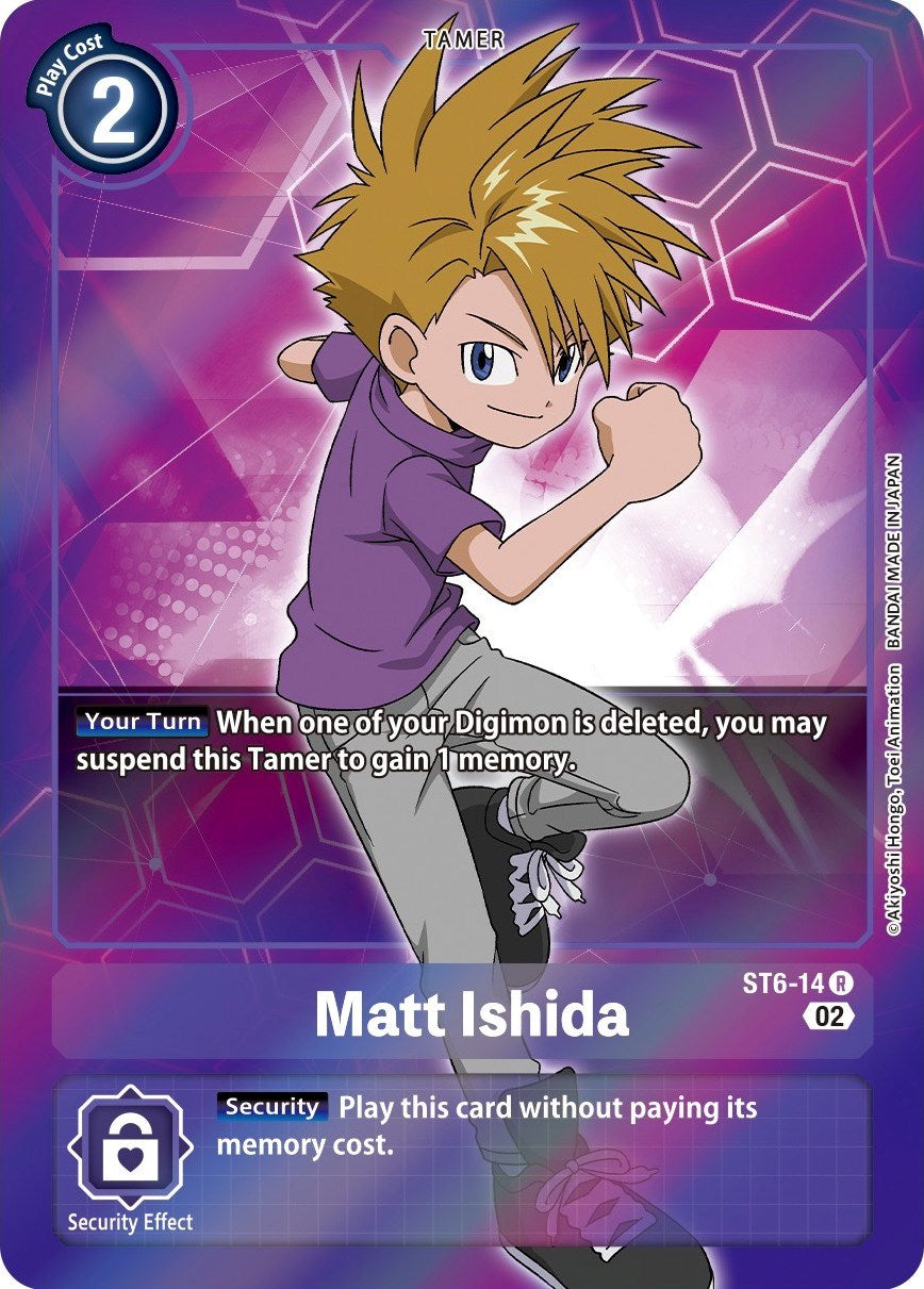 Matt Ishida [ST6-14] (Alternate Art) [Starter Deck: Ragnaloardmon] | Total Play