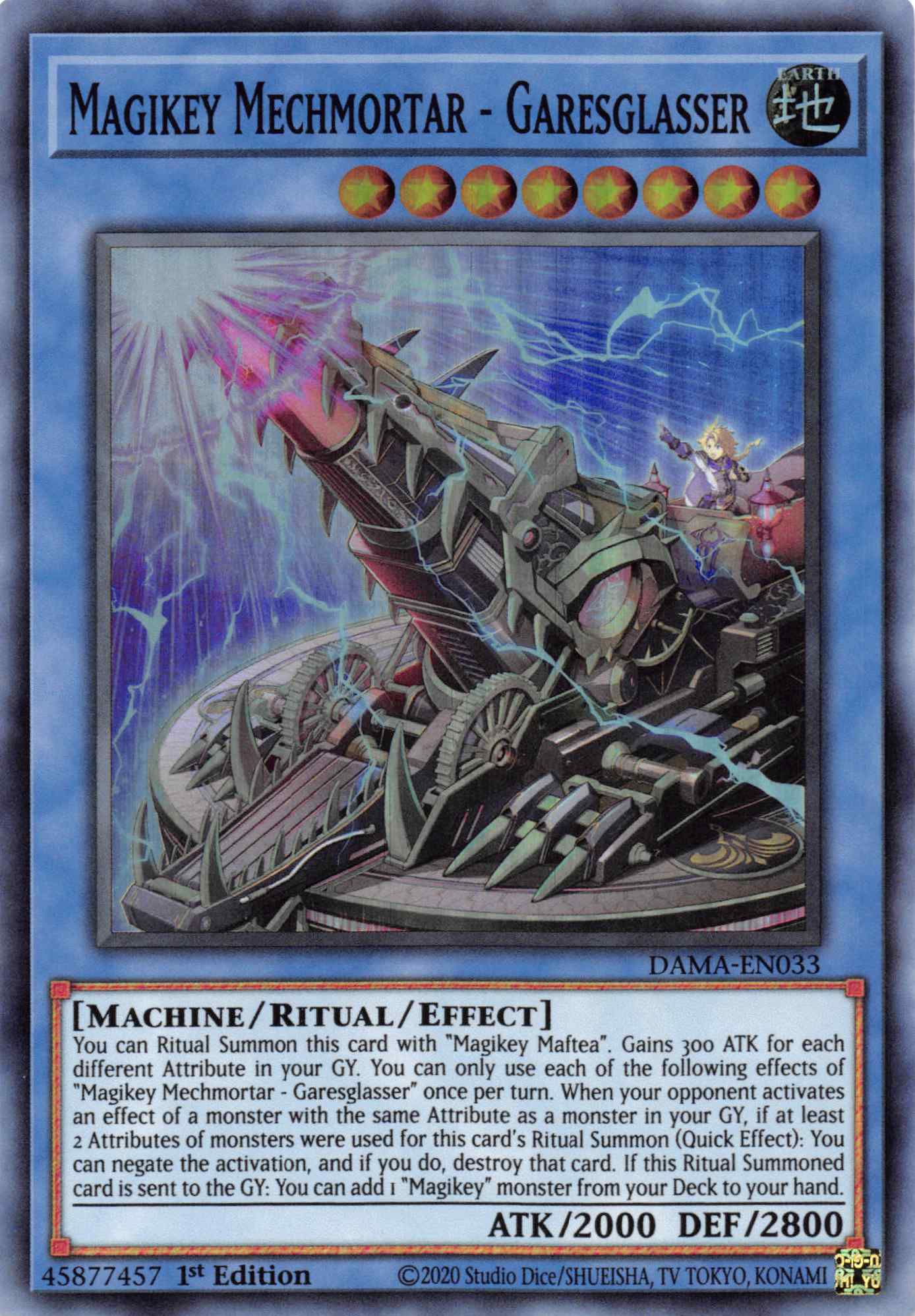 Magikey Mechmortar - Garesglasser [DAMA-EN033] Super Rare | Total Play