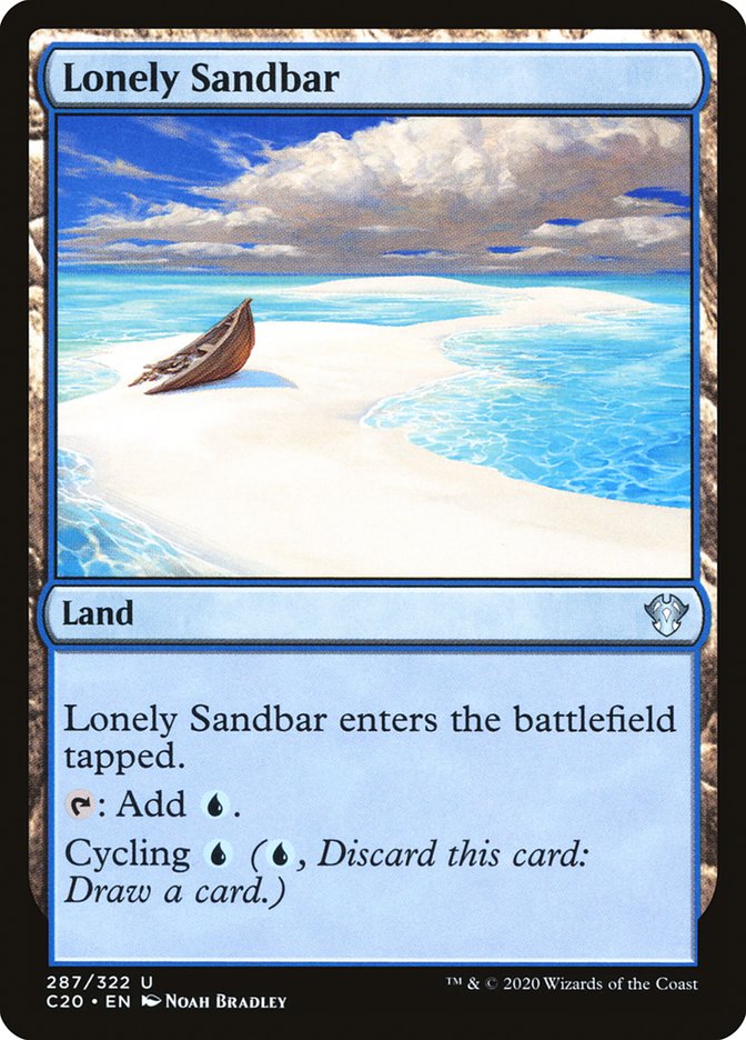 Lonely Sandbar [Commander 2020] | Total Play