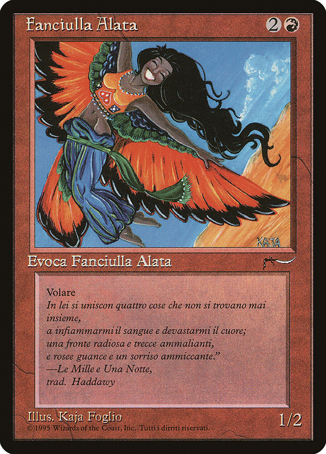 Bird Maiden (Italian) - "Fanciulla Alata" [Rinascimento] | Total Play