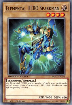 Elemental HERO Sparkman [SGX1-ENA04] Common | Total Play