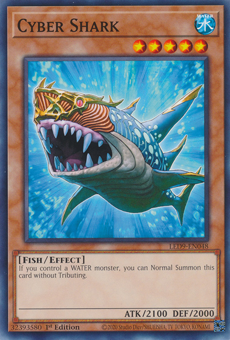 Cyber Shark [LED9-EN048] Common | Total Play