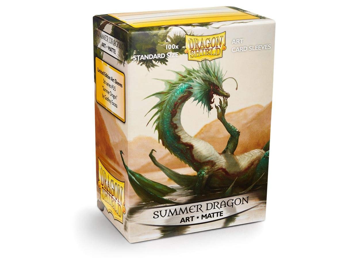 Dragon Shield: Standard 100ct Art Sleeves - Summer Dragon | Total Play