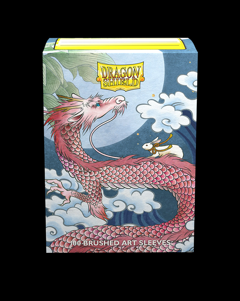 Dragon Shield: Standard 100ct Brushed Art Sleeves - Water Rabbit (2023) | Total Play