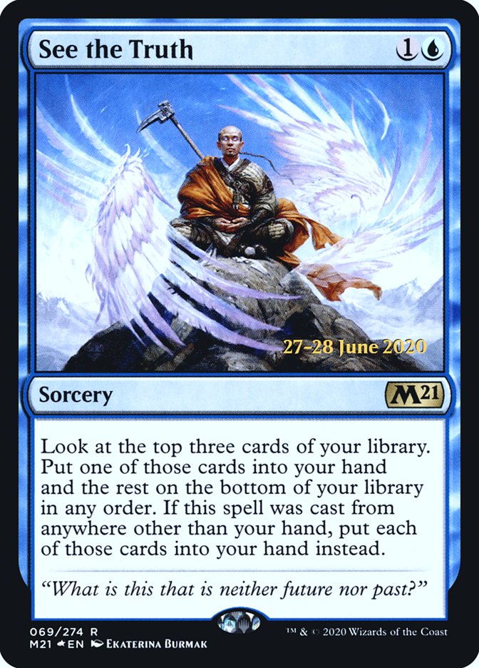 See the Truth [Core Set 2021 Prerelease Promos] | Total Play