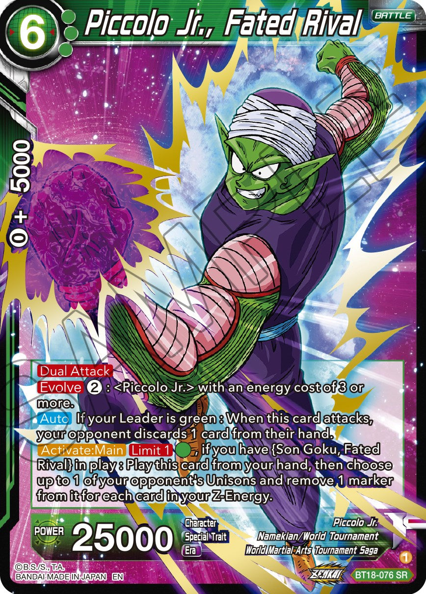 Piccolo Jr., Fated Rival (BT18-076) [Dawn of the Z-Legends] | Total Play