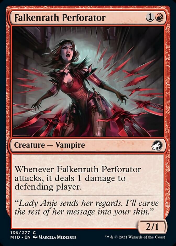 Falkenrath Perforator [Innistrad: Midnight Hunt] | Total Play