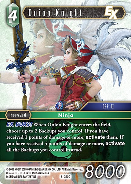Onion Knight EX [Opus VIII] | Total Play