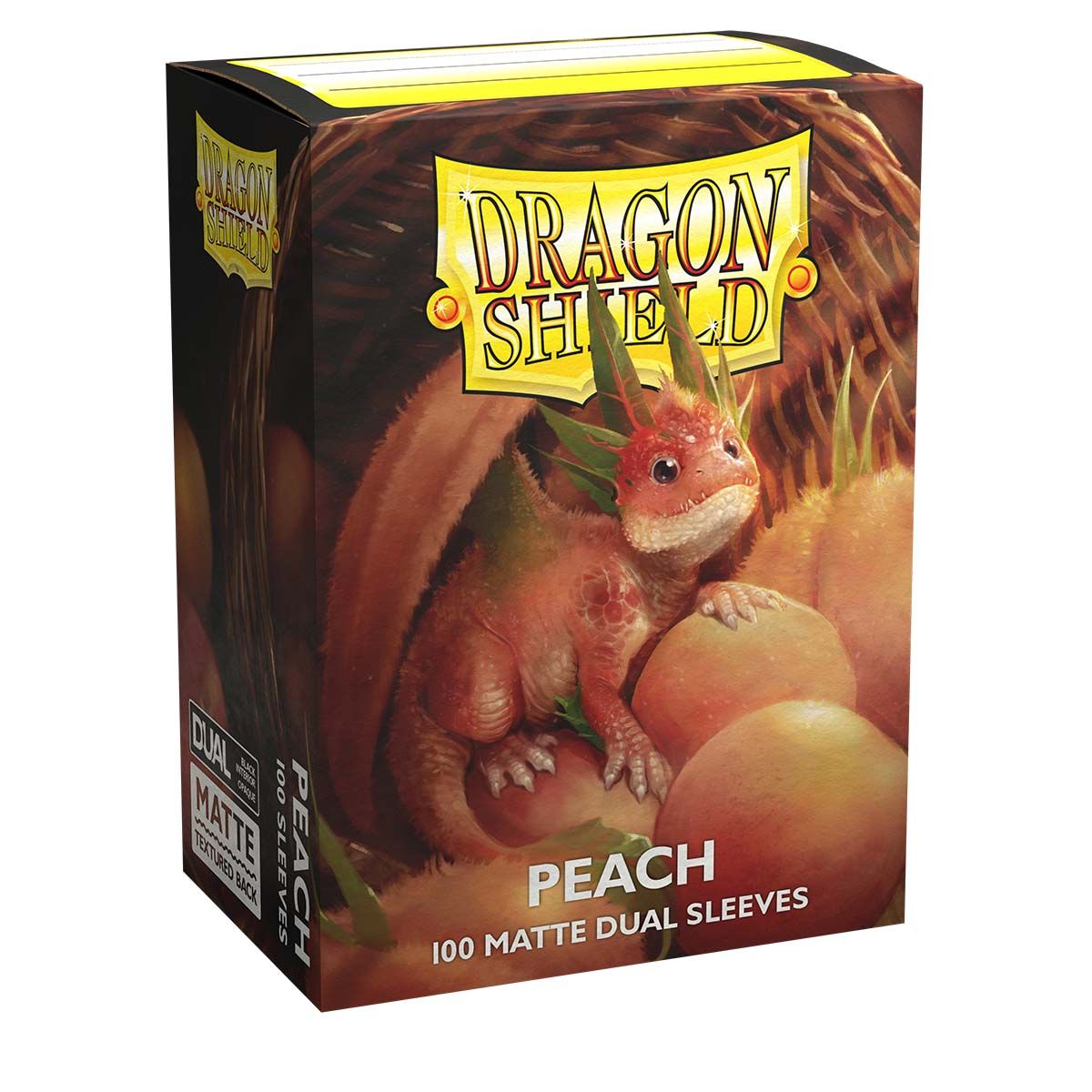 Dragon Shield: Standard 100ct Sleeves - Peach (Dual Matte) | Total Play