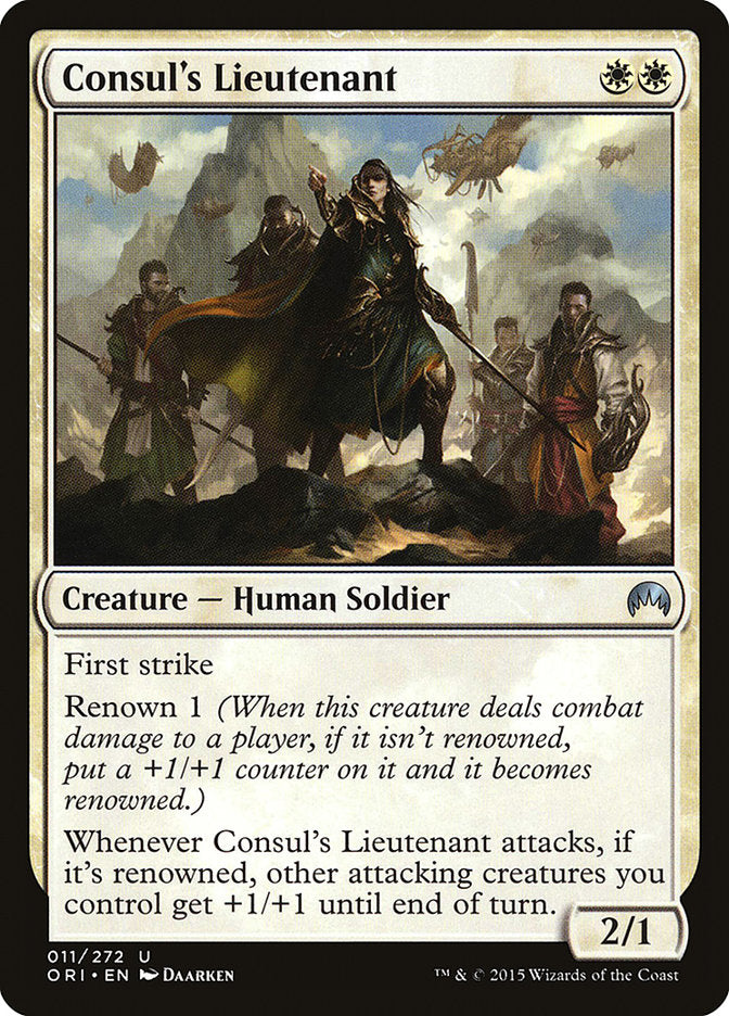 Consul's Lieutenant [Magic Origins] | Total Play